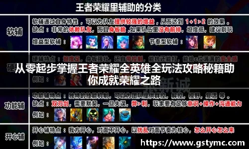 从零起步掌握王者荣耀全英雄全玩法攻略秘籍助你成就荣耀之路